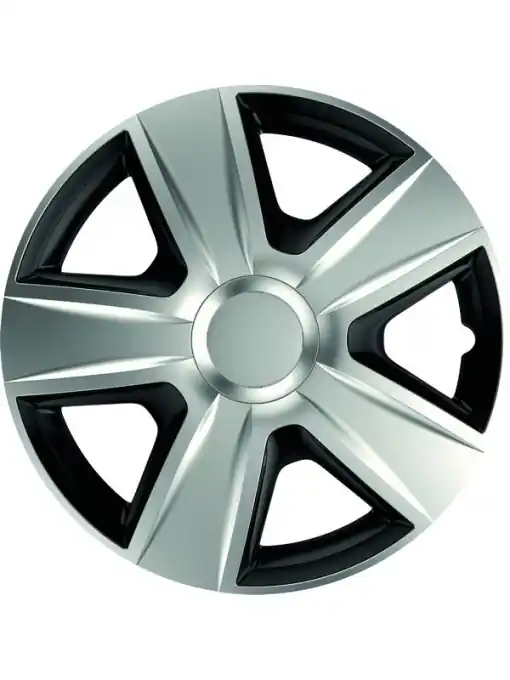 Livrare rapidă Set Capace Roti 14` Silver&Black Esprit