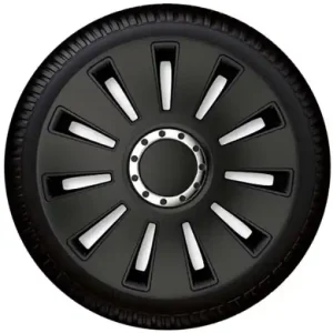 Set capace roti Petex 17" Silverstone Pro Black, negru, calitate premium Cumpărături sigure