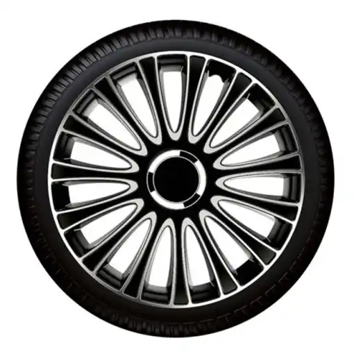 Set capace roti Petex 16" LeMans Pro, negru cu gri, calitate premium Ofertă specială