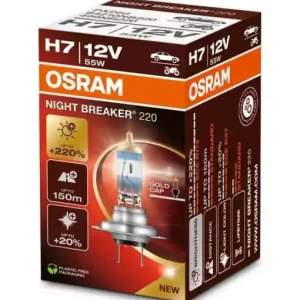Bec Halogen Osram H7 Night Breaker 220 Calitate înaltă