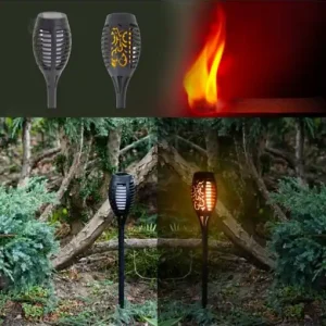 Set 4 lampi solare de gradina tip "Torta" cu 12 LED-uri Cumpără online
