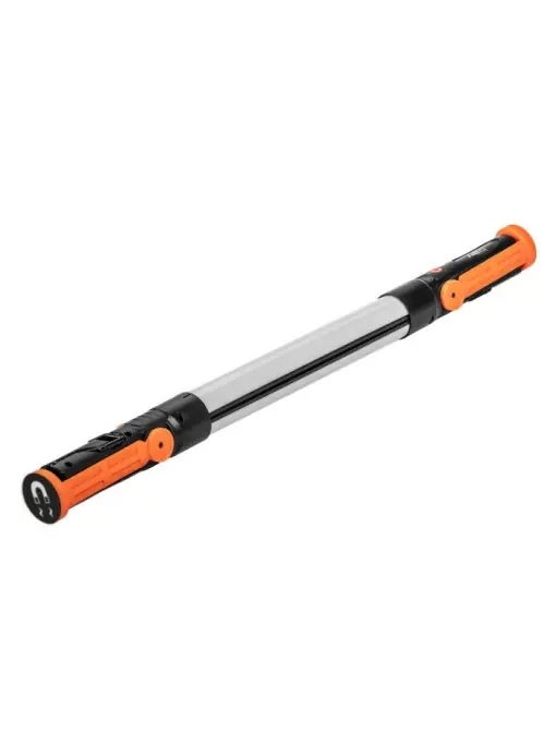 Lampa de atelier cu acumulator, 2x 3.7V Li-Ion, incarcator inclus, 2x350 lm, pliabila SMD Reducere extra