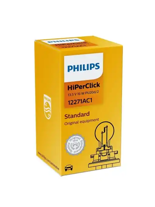 Bec Halogen Philips HiPerVision Vision PCY16W 12V 16W PU20d/2 Ultima șansă