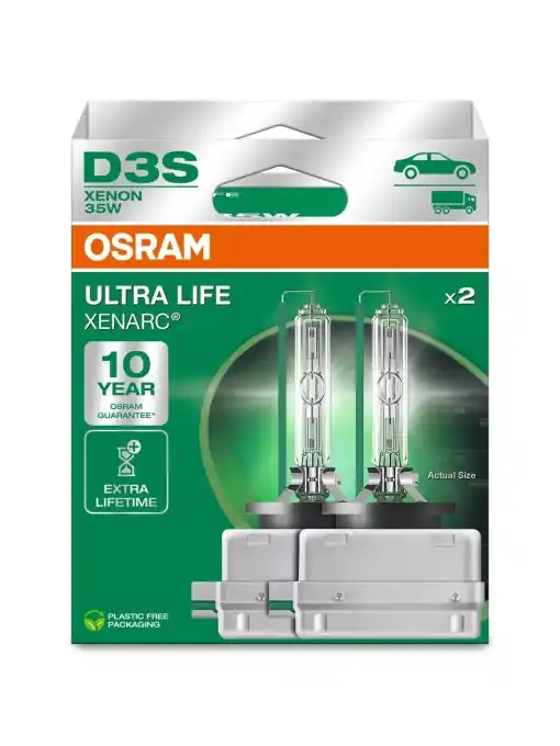 Bec Xenon Osram Xenarc Ultra Life D3S - PK32d-5 - Set 2 buc Cel mai vândut