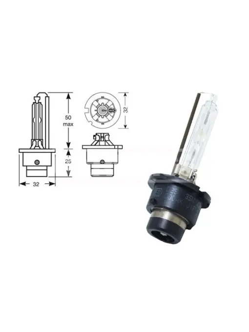Nu rata Bec xenon D2S 85V 35W P32d-2