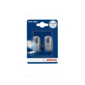 Promoție Bec Bosch Pure Light W21/5W 12V 21/5W W3x16q Set 2 buc