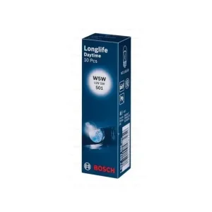 Calitate înaltă Bec Bosch Longlife Daytime W5W 12V 5W W2,1x9,5d
