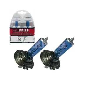 Bec Carpriss H7 12V 55W PX26d Tip Xenon Albastru Set 2 buc Reduceri