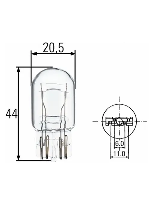 Bec Hella W21W/5W 12V 21/5W W3x16q Reducere de preț