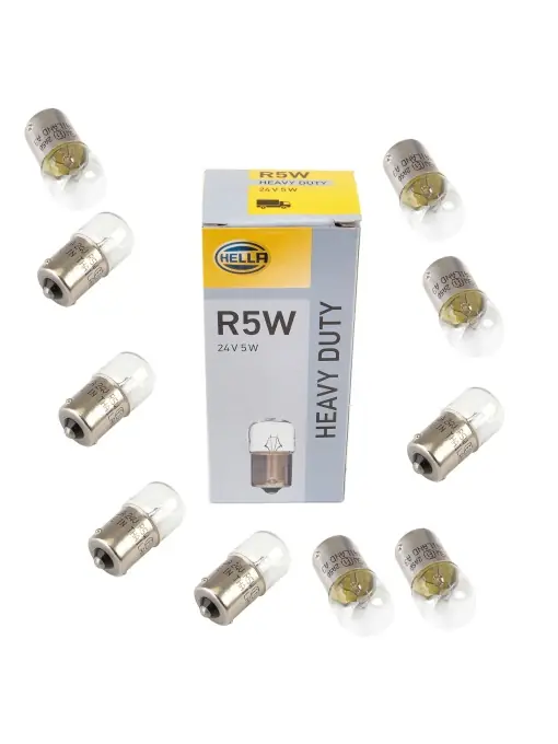 Cumpărături sigure Bec Hella R5W 24V 5W BA15s