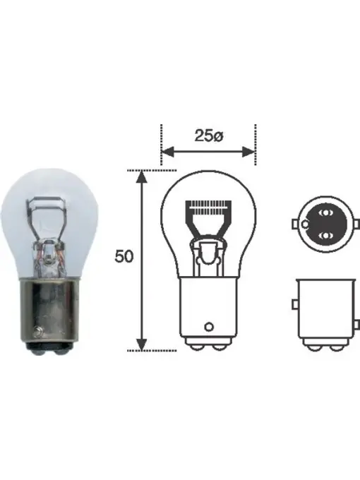Bec Magneti Marelli P21/5W 12V BAY15d Cumpărături sigure