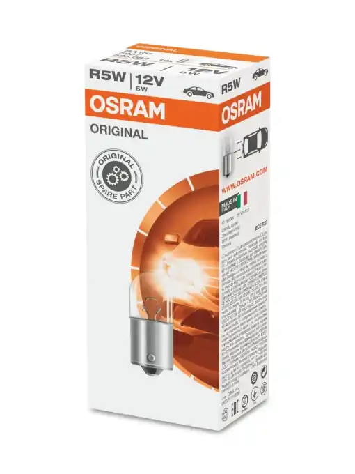 Bestseller Bec Osram Original R5W 12V 5W BA15s