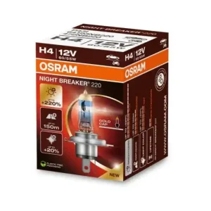 BEC 12V H4 60/55 W NIGHT BREAKER +220% OSRAM Ofertă de sezon