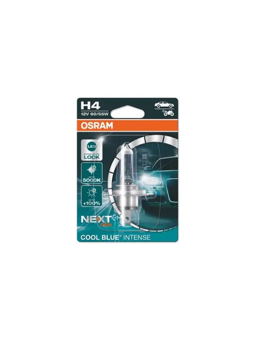 BLISTER 1 BEC H4 12V60/55W COOL BLUE NEXT GEN Ultima șansă