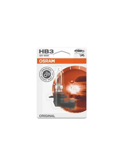 Cumpără online Bec 12V Hb3 60 W Original Blister 1 Buc Osram