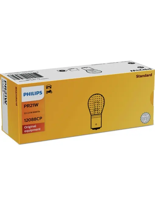 Comandă acum Bec Stop Frana Pr21W 12V Set 10 Buc Vision Philips