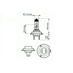 Bec Far H7 12V55W Px26D Super White Sct Ofertă limitată
