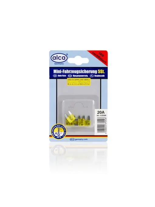 Reducere extra Sigurante Fuzibile Mini 20A Set 5 Buc