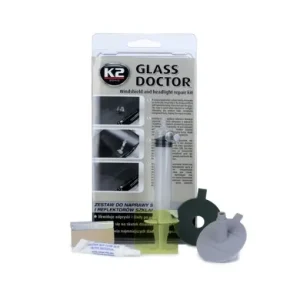 Cumpără online Kit pentru reparatii parbrize si geamuri K2 Glass Doctor B350, pe baza de rasini
