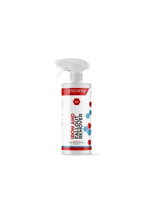Solutie decontaminare jante si caroserie Gtechniq W6 Iron and Fallout Remover, 500ml Preț mic
