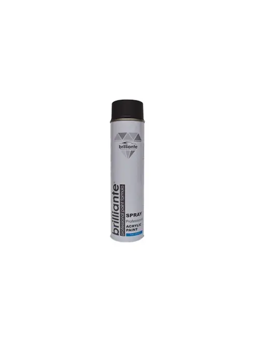 Vopsea Spray Acrilica Negru Mat (Ral 9005) 600 Ml Brilliante Reduceri