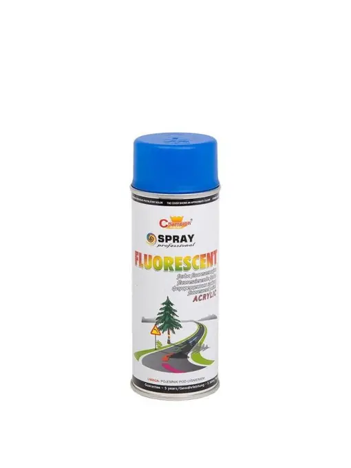 Lichidare de stoc Spray Vopsea Fluorescent 400ml Albastru Champion Color