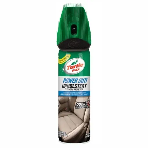 Spray curatare si intretinere tapiterie cu perie Turtle Wax Power Out Upholstery 400ml Plată sigură