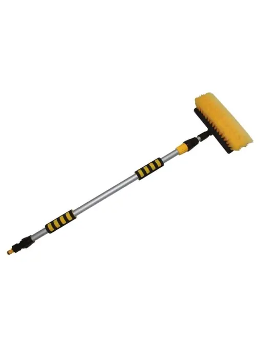PERIE PENTRU SPALAT MASINI CU MANER TELESCOPIC 109-165 CM GALBENA Retur ușor