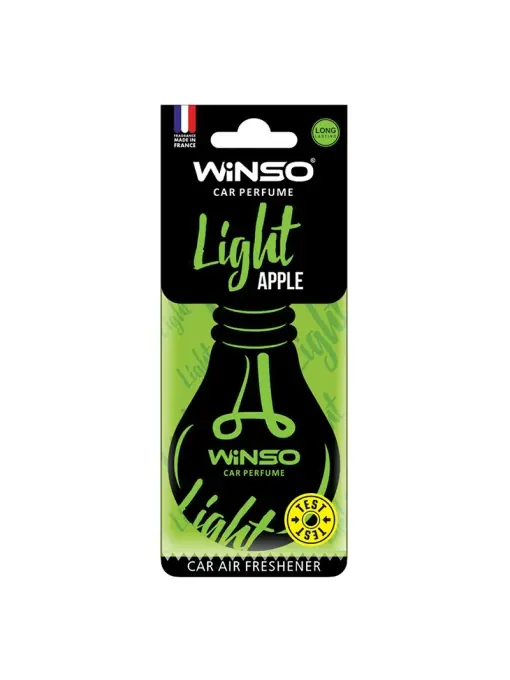 Odorizant auto Winso Light card Apple Livrare rapidă