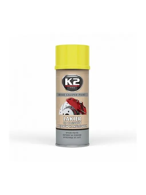 BRAKE CALIPER PAINT - Spray vopsea etriere galben Ultima șansă