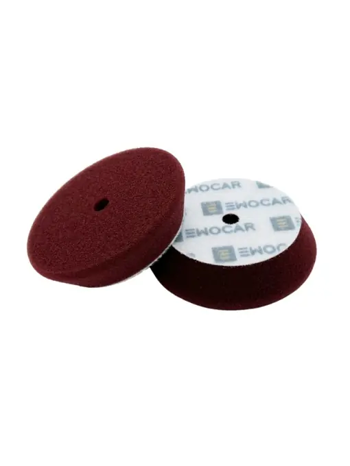 Burete polish ultra fin Ewocar Burgundy Special Finish Pad, 95mm Reducere extra