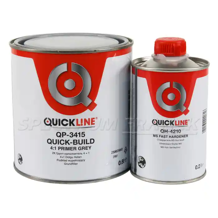 Premium Primer, Quickline QP-341X, culoare alb / gri, cantitate 0.8 / 2 litri