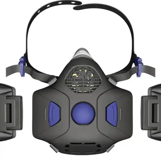 Plată securizată Masca protectie profesionala, 3M™ Secure Click™ HF 800, marime la alegere S / M / L, de protectie respiratorie, fara accesori (se comanda separat)
