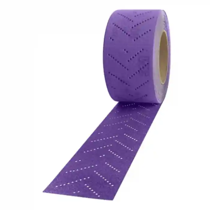 Reducere specială Rola hartie abraziva slefuit velcro, 3M Cubitron II 737U, duritate P150, diamensiune 115 mm x 12 metri