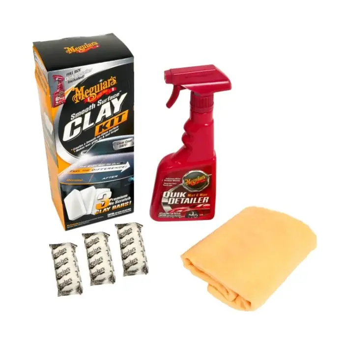 Reduceri Kit argila, Meguiar's Smooth Surface Clay Kit, pentru decontaminare vopsea, 3 x 60 grame