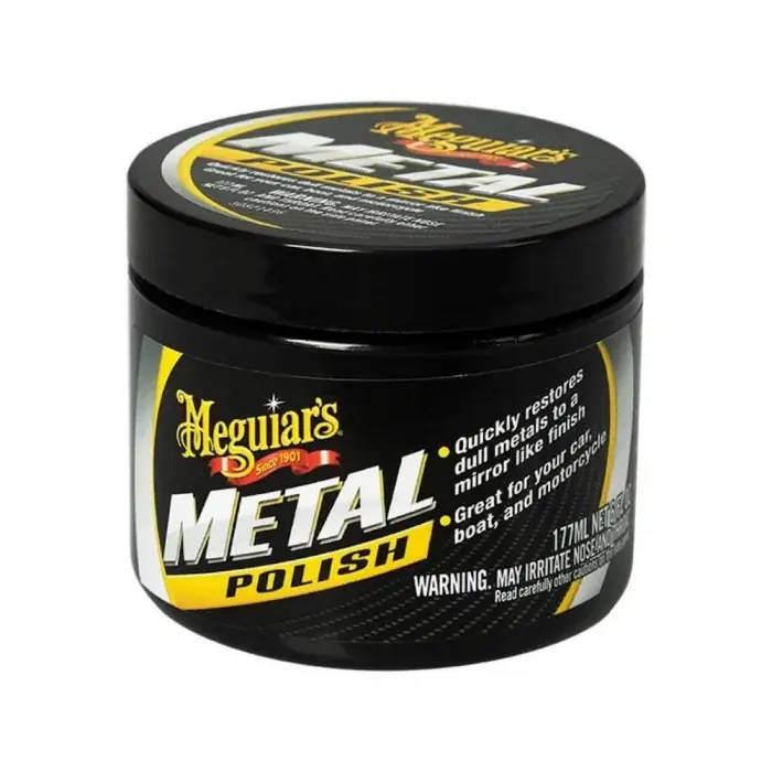 Pasta polish, Meguiar's Metal Polish, pentru metal, gramaj 170 g Lichidare de stoc