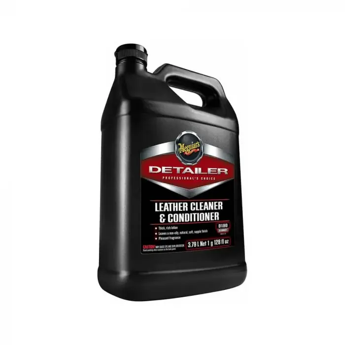 Solutie curatare si hidratare, Meguiar's D18001, pentru piele, gramaj 3.78 litri Ofertă