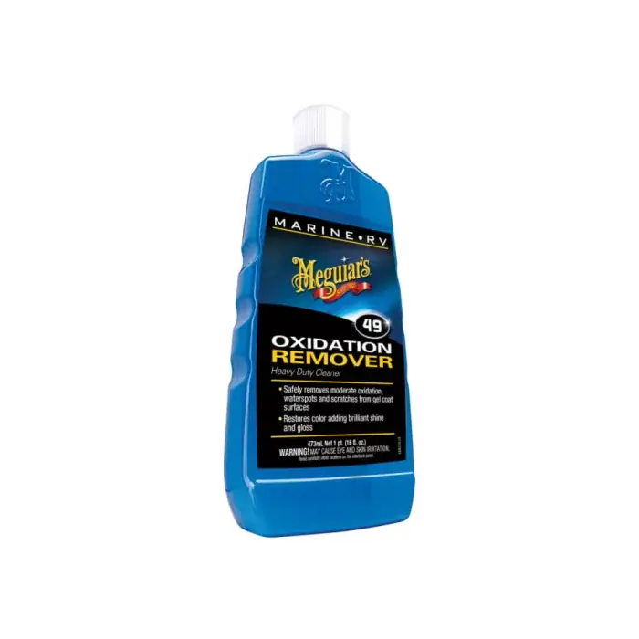 Solutie curatare, Meguiar's Marine RV Heavy Duty Oxidation Remover M49, pentru vopsea ambarcatiuni, gramaj 473 ml Ofertă exclusivă