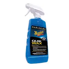 Doar azi Ceara lichida, Meguiar's Marine/RV Quik Wax® Clean & Protect, pentru ambarcatiuni, gramaj 473 ml