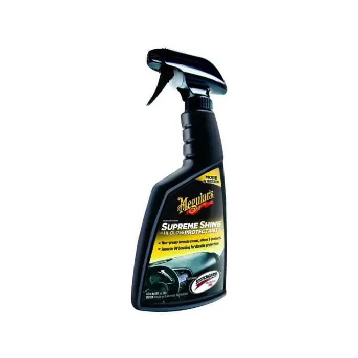 Reducere de preț Solutie protectie, Meguiar's Supreme Shine Protectant, dressing pentru plastic, gramaj 473 ml