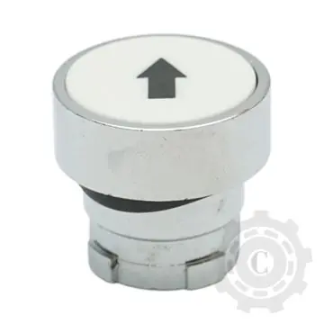 Cap buton comanda alb sageata sus Ø 22mm LAY5 Reducere specială