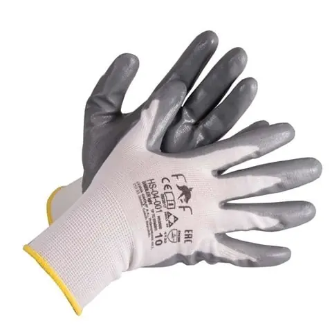 Manusi de lucru, AFT 830308WD, cu pelicula din cauciuc si prehensiune marita, set 2 bucati Ofertă