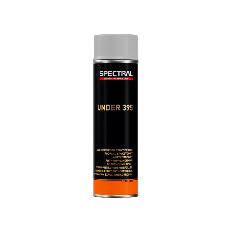 Plată sigură Spray epoxy primer, Novol Spectral Under 395, culoare alb / gri / negru, gramaj 500 ml