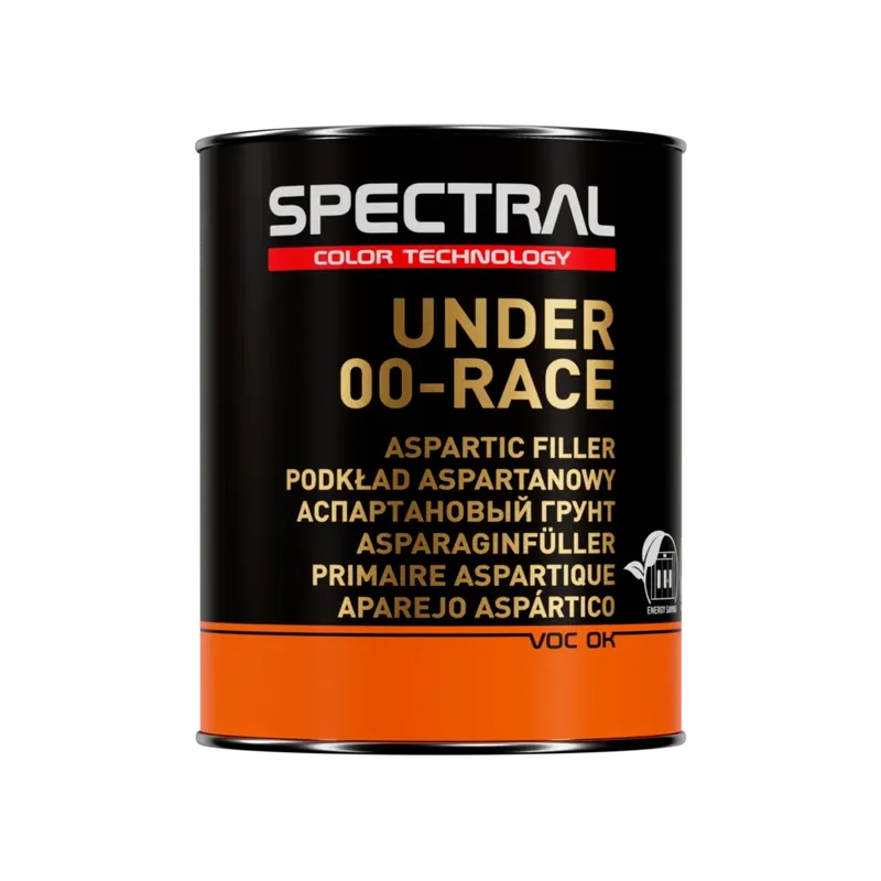 Primer / Filler aspartic, Novol Spectral Under 00, culoare gri, gramaj 700 ml filler + 700 ml intaritor Chilipir