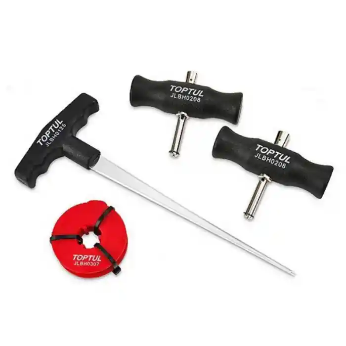 Expediere rapidă Set scule, Toptul JGAR0403, pentru demontare parbriz, 4 bucati