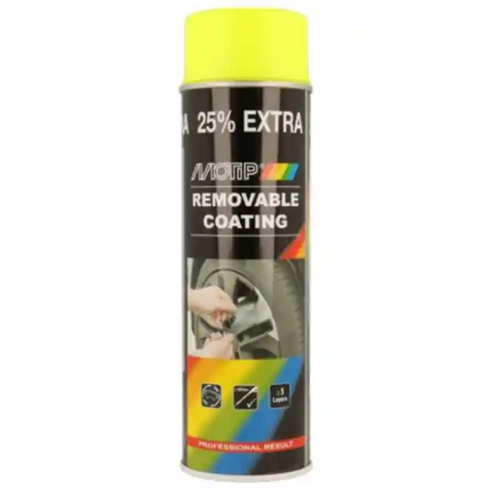 Spray vopsea, Motip Removable Coating, pentru faruri / stopuri / policarbonat, cantitate 500 ml Promoție