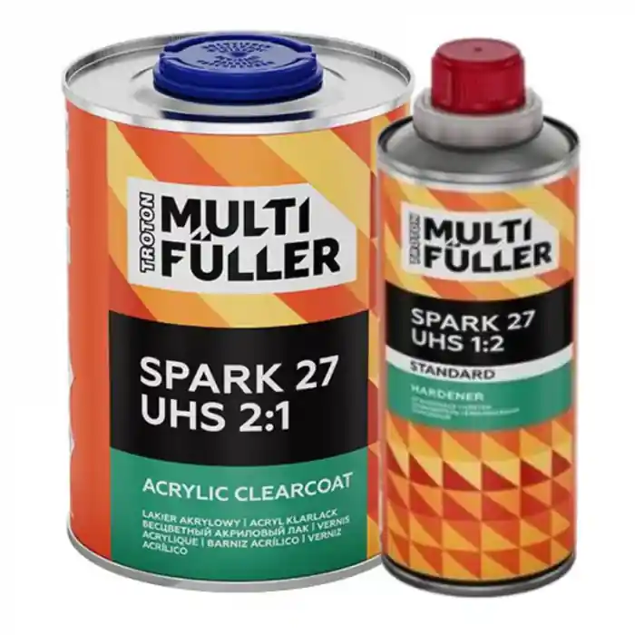Livrare expres Pachet lac auto, Troton Multi Fuller Spark 27 UHS 2:1, gramaj 1 / 5 litri lac + 0.5 / 2.5 litri intaritor