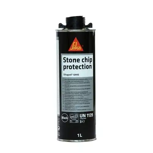 Retur gratuit Insonorizant pistol, Sika Sikagard® 6440, antifon cauciucat, gri / negru, revopsibil, cantitate 1 litru