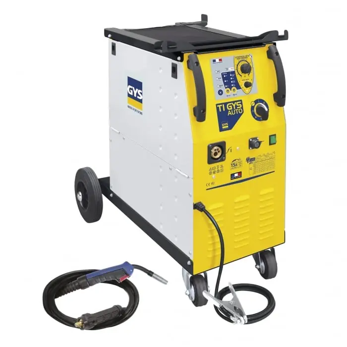 Retur ușor Aparat de sudura GYS 032910 T1 AUTO, tehnologie MIG - MAG 205 Amperi