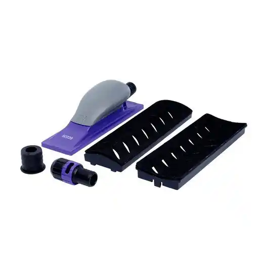 Bloc de slefuit manual, 3M™ 50729 Hookit Purple+, velcro cu aspirare, pachet 2 talpi convexa si concava, dimeniune 70mm x 198mm Calitate înaltă